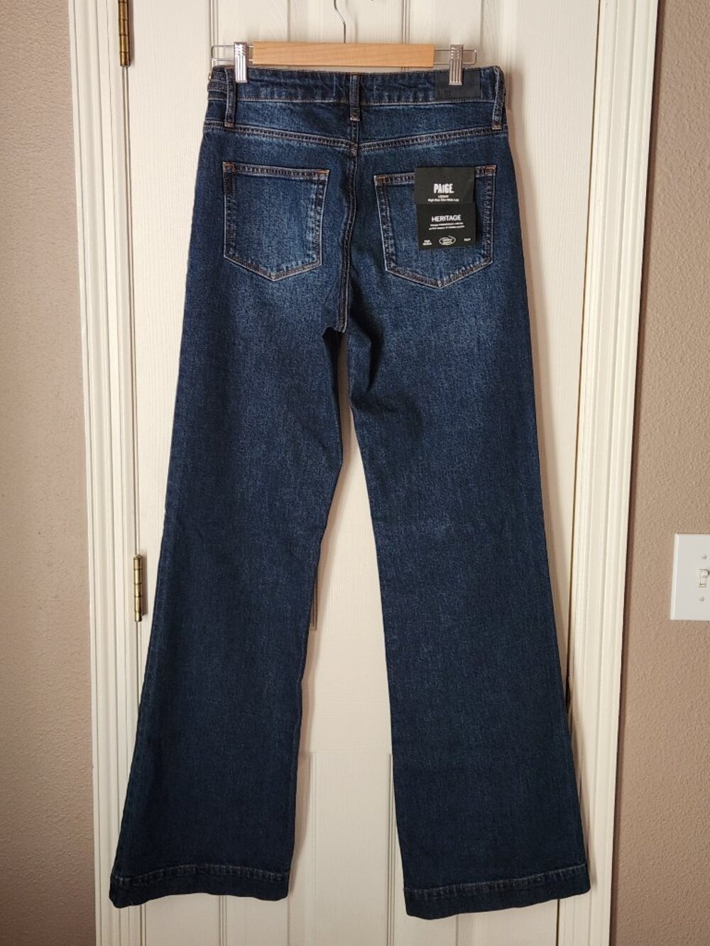 PAIGE Leenah Slim Wide Leg in Technique Wash - Picture 3 of 14